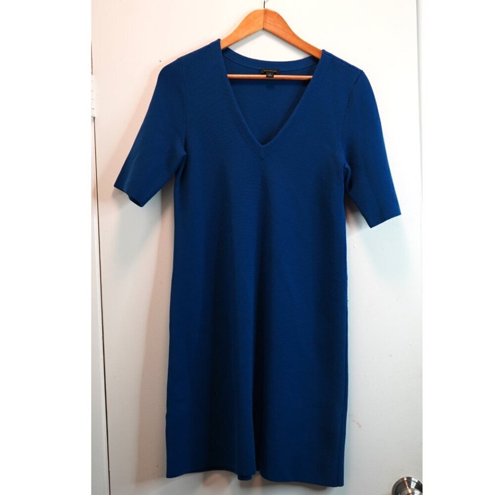 Ann Taylor Winter Midi Dress Women's Size S Business Casual Upscale Workwear